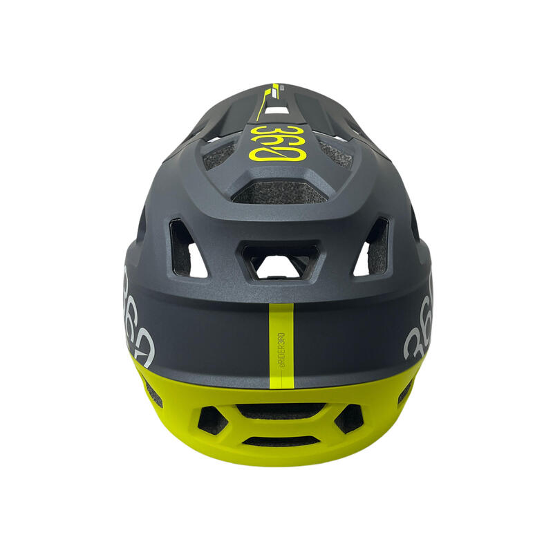 Casca full-face 8498 Integra Sport negru-verde L (59-61 cm)