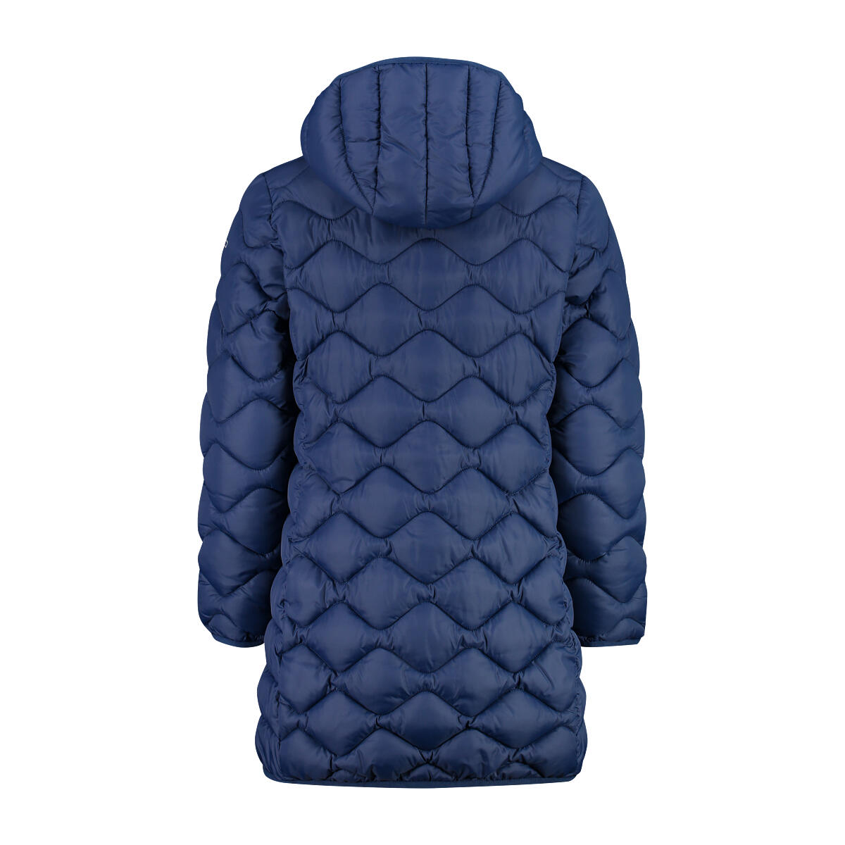 Chaqueta acolchada larga con capucha para niña CMP 3/3
