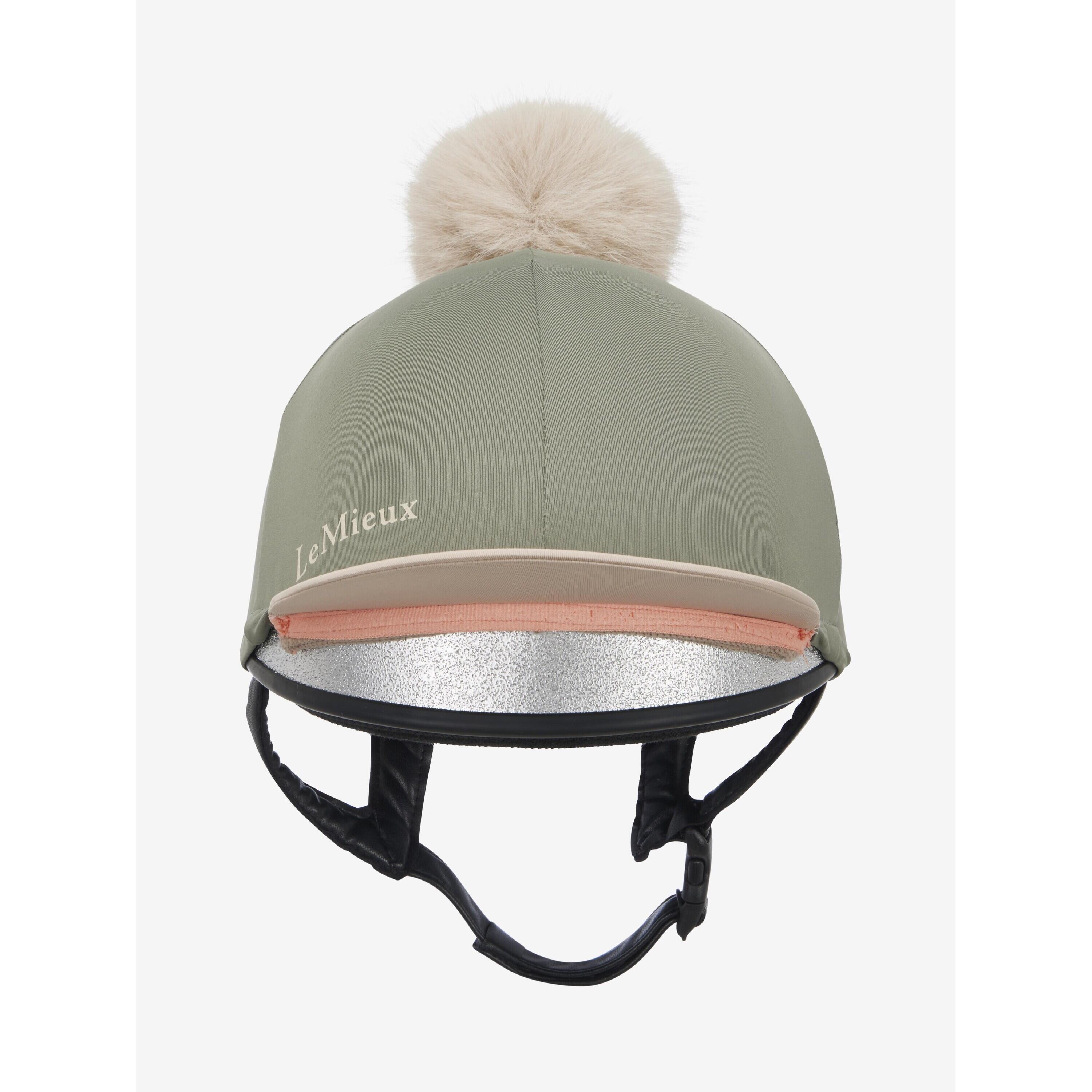 Chapeau 1960 en plumes de coq marron avec pompon - Chez Sarah