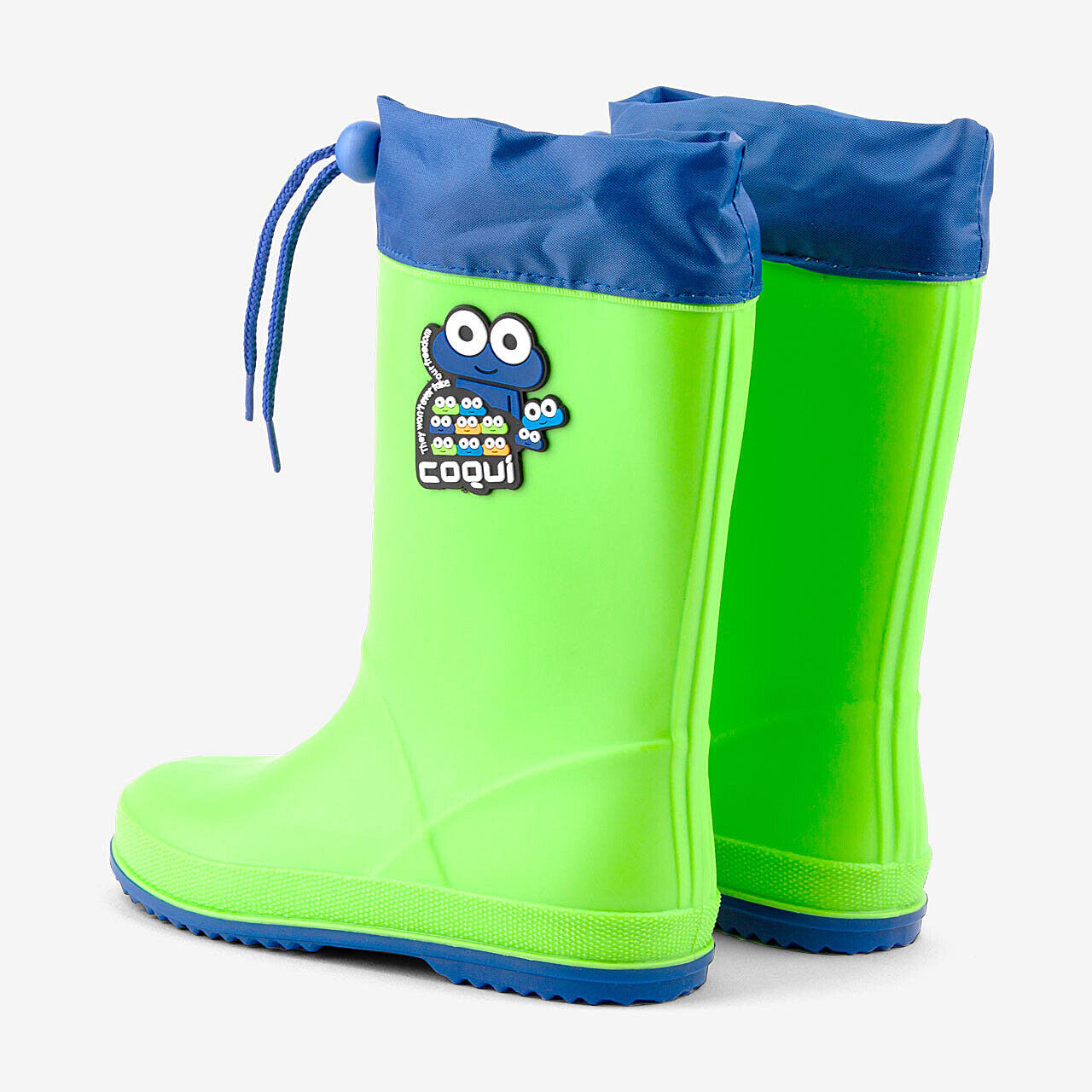 Coqui Regenstiefel für Jungen mit wasserdichtem Kragen 3/6