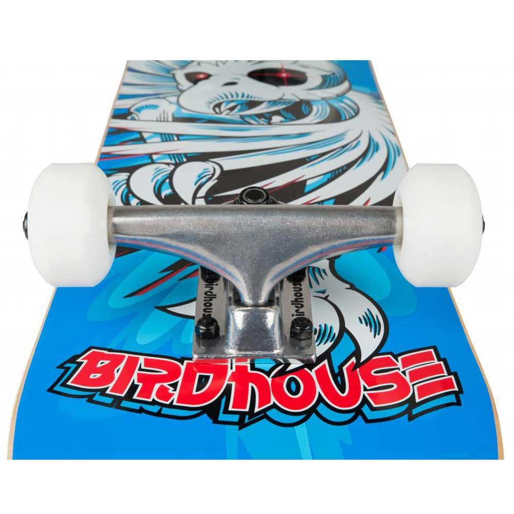 Skateboard Birdhouse Stage 1 Hawk Spiral Blue 7.75'' 3/5