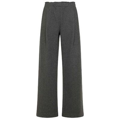 Pantaloni Deha Pinstriped Pleated Palazzo Pants Donna