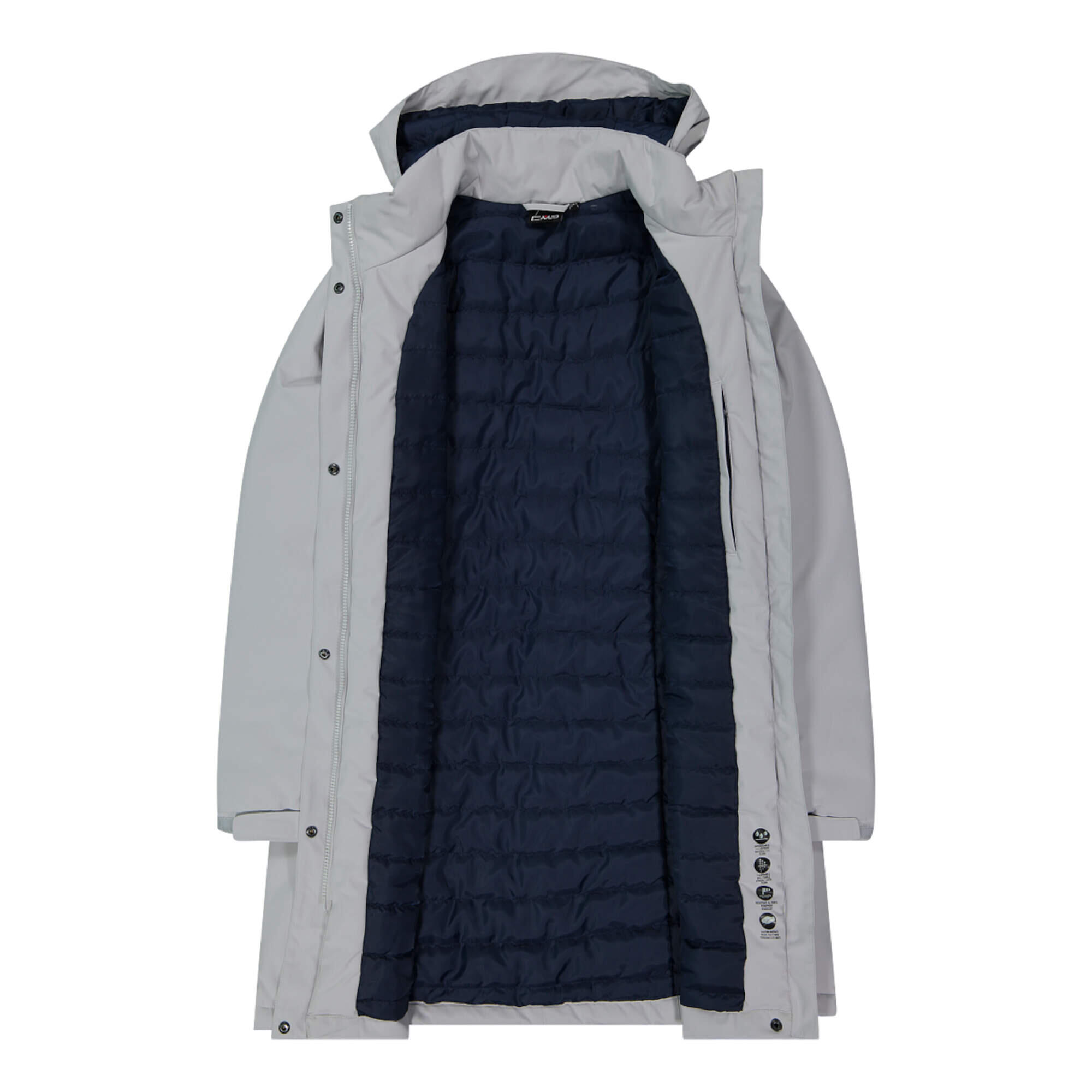 Giacca a vento donna con cappuccio e zip CMP 4/5