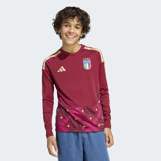Italia 26 Maglia da Portiere per Bambini a Maniche Lunghe
