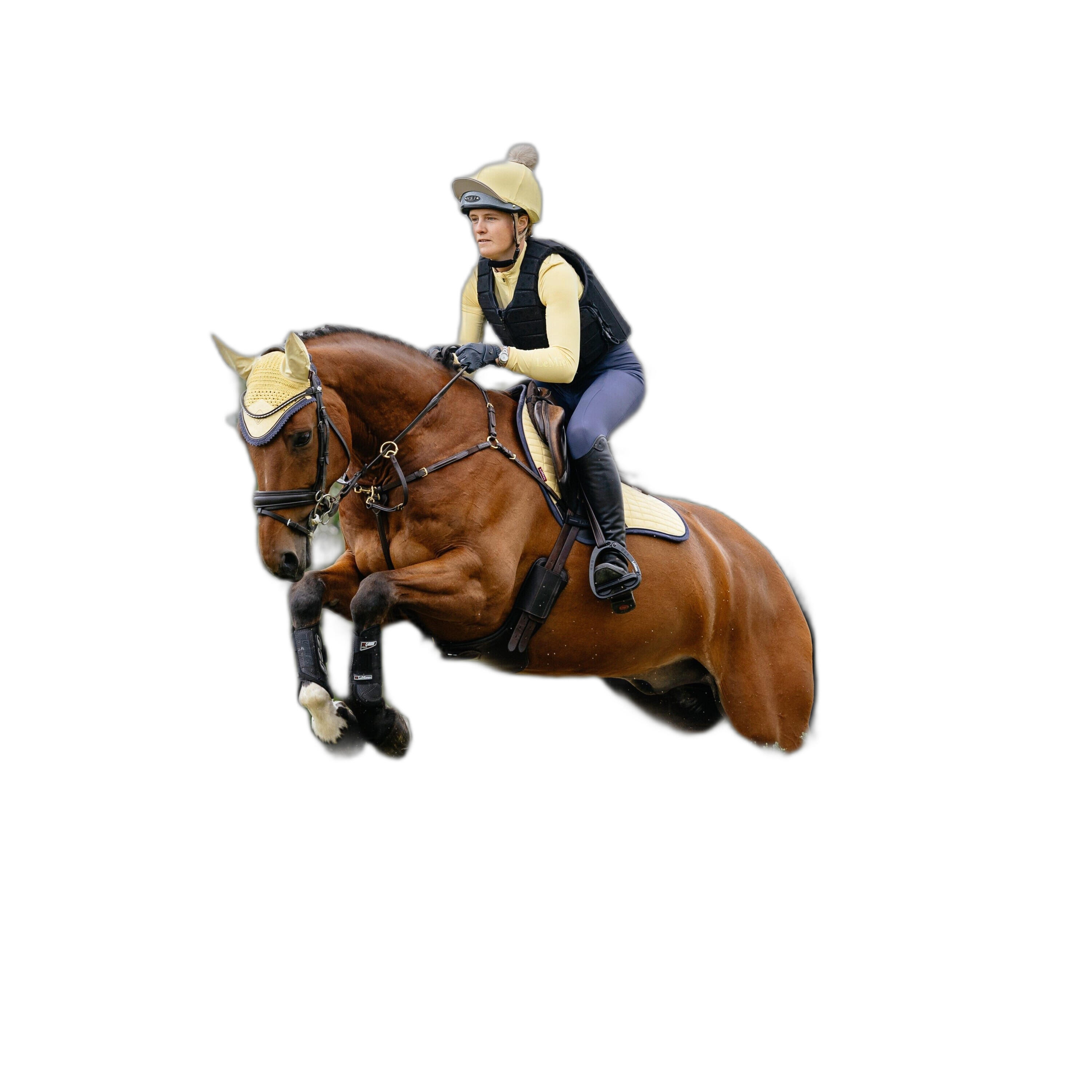 Reithelm Haube Pom Frau LeMieux 4/5