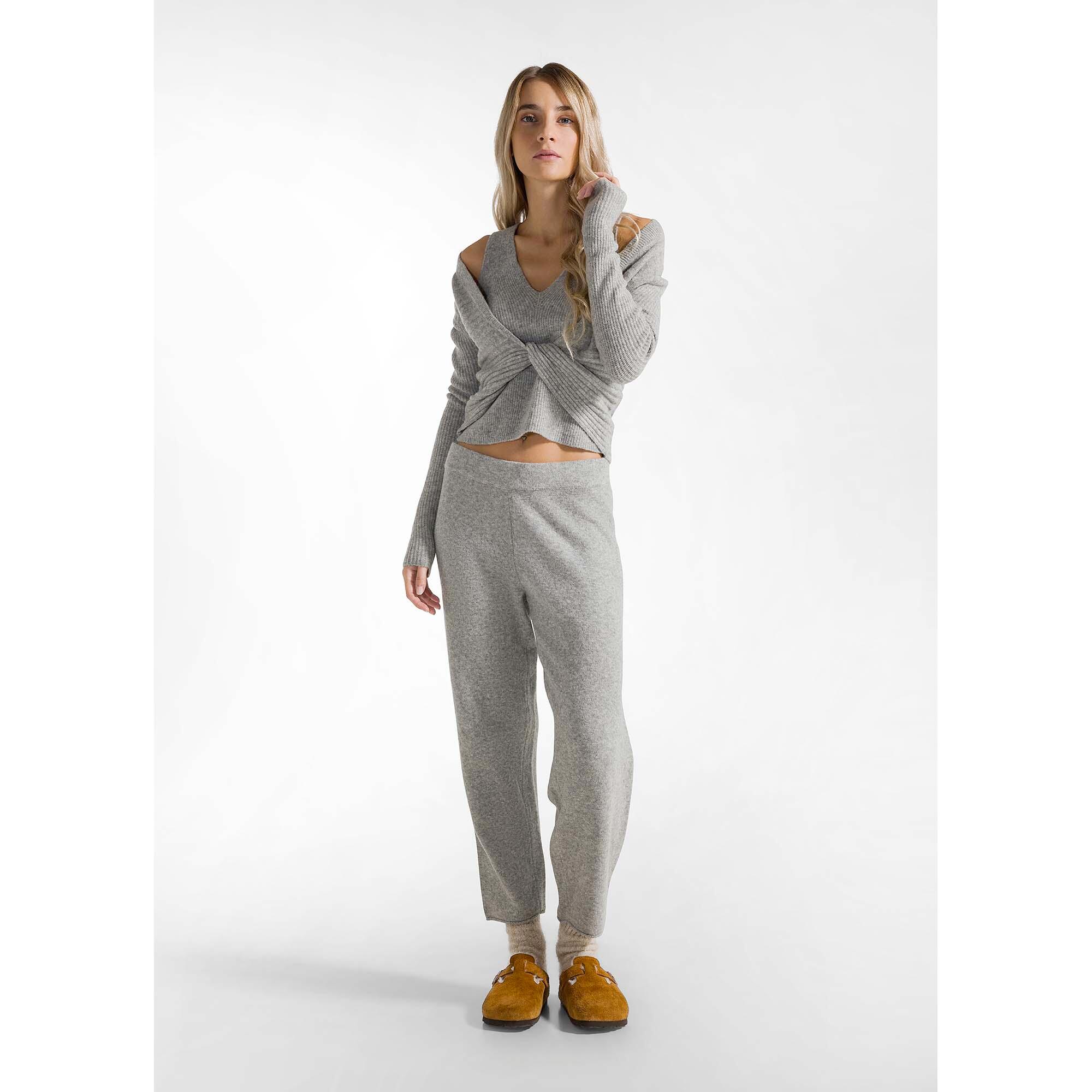 Deha Pantalon Tricoté Carrot-Fit De Détente Femme 2/5