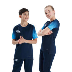 Maillot de sport rugby - Unisexe Enfants Noir