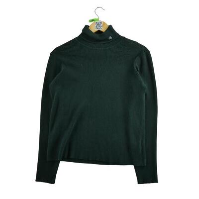Tweedehands - dames zwarte coltrui sweater - zeer goede staat