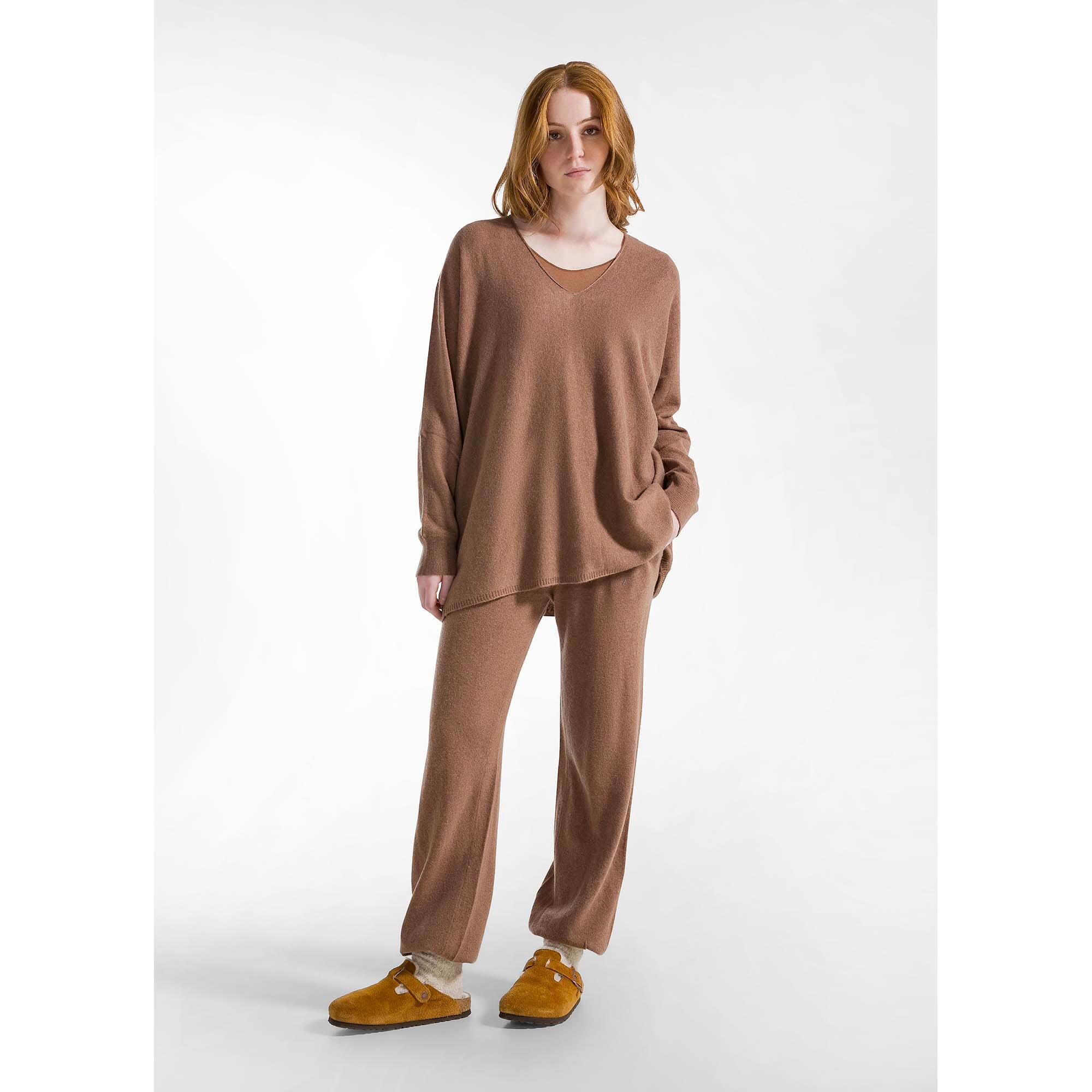 Deha Pull En Mélange De Laine Col V Femme 5/5