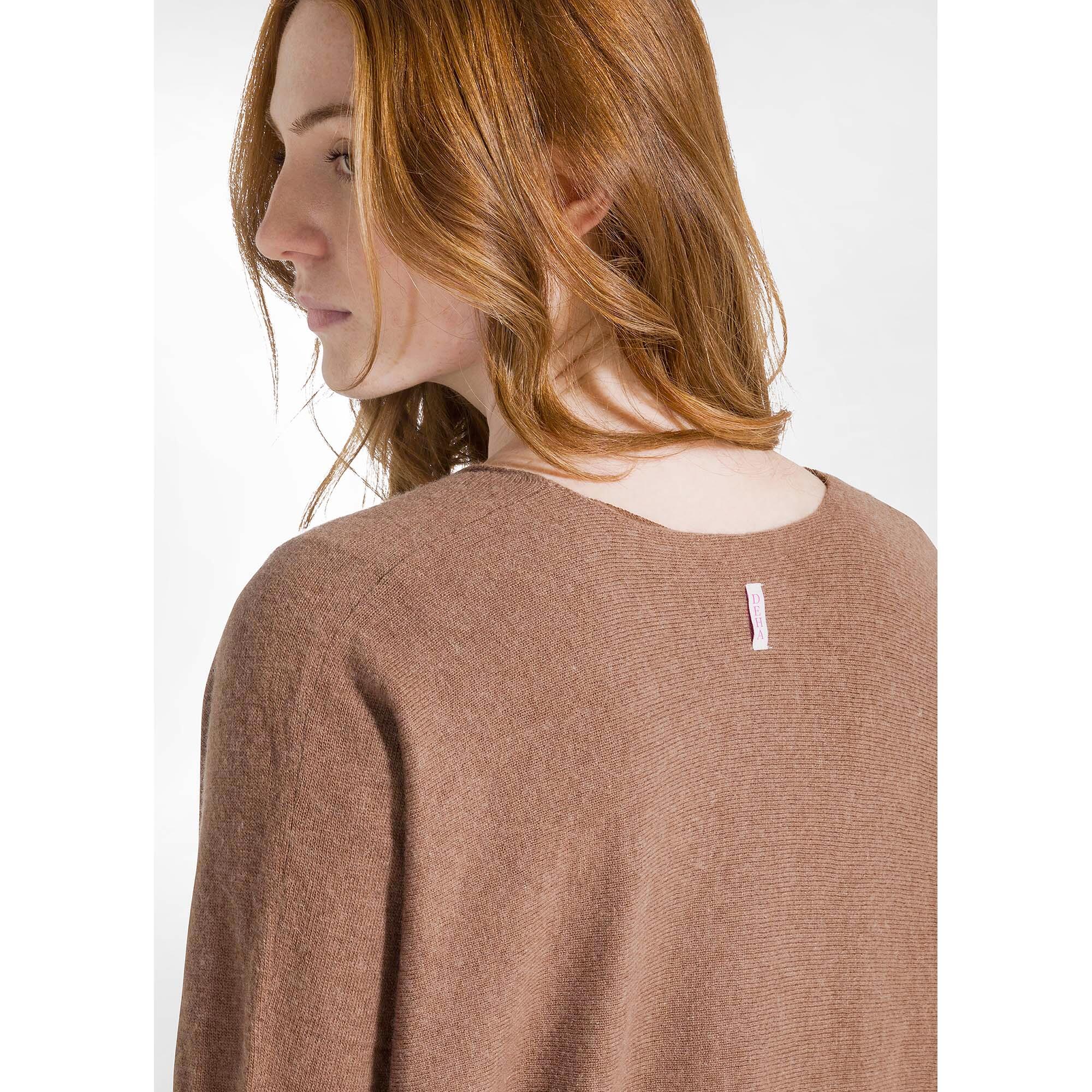Deha Pull En Mélange De Laine Col V Femme 4/5