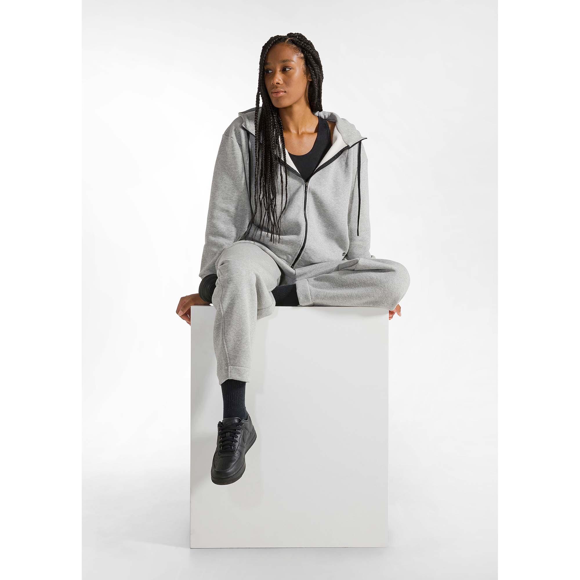 Sudadera Deha Black Trims Full Zip Hoodie Mujer 5/5