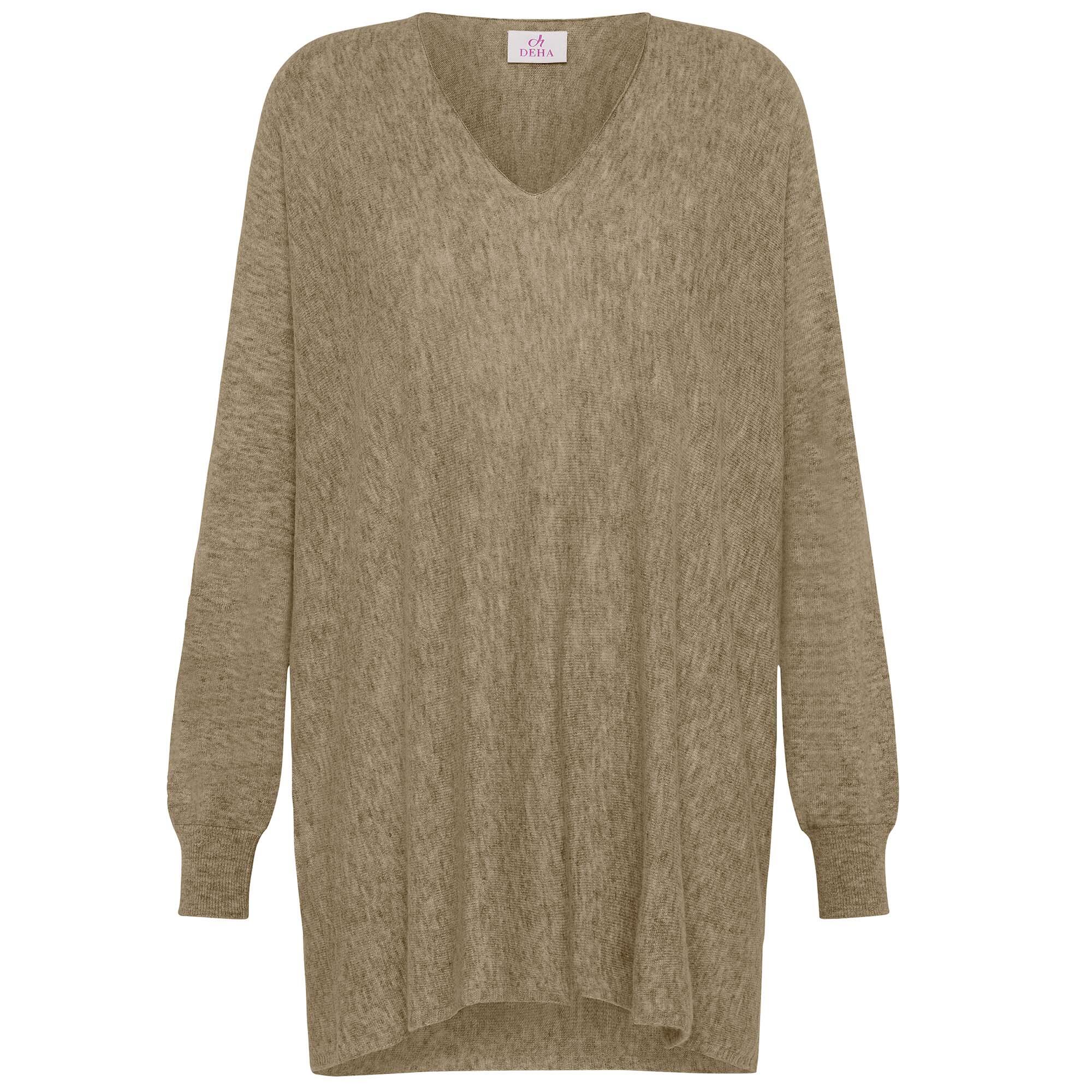 Deha Pull En Mélange De Laine Col V Femme 1/5