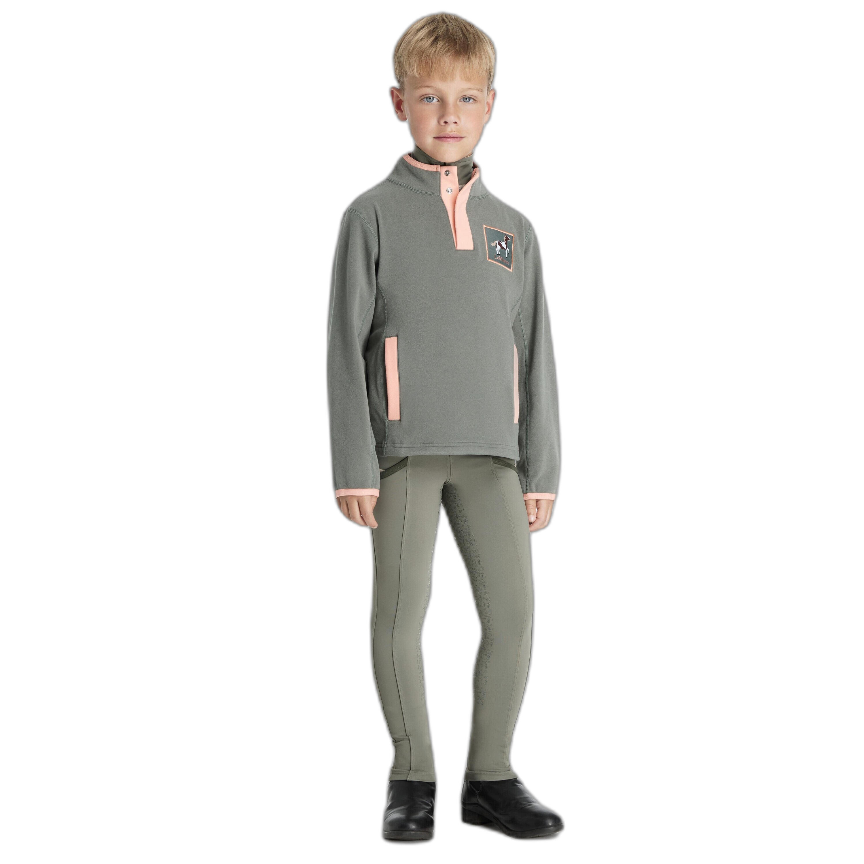 Lemieux Mini Mae Popper Fleece Kids Rozemary - 3/5
