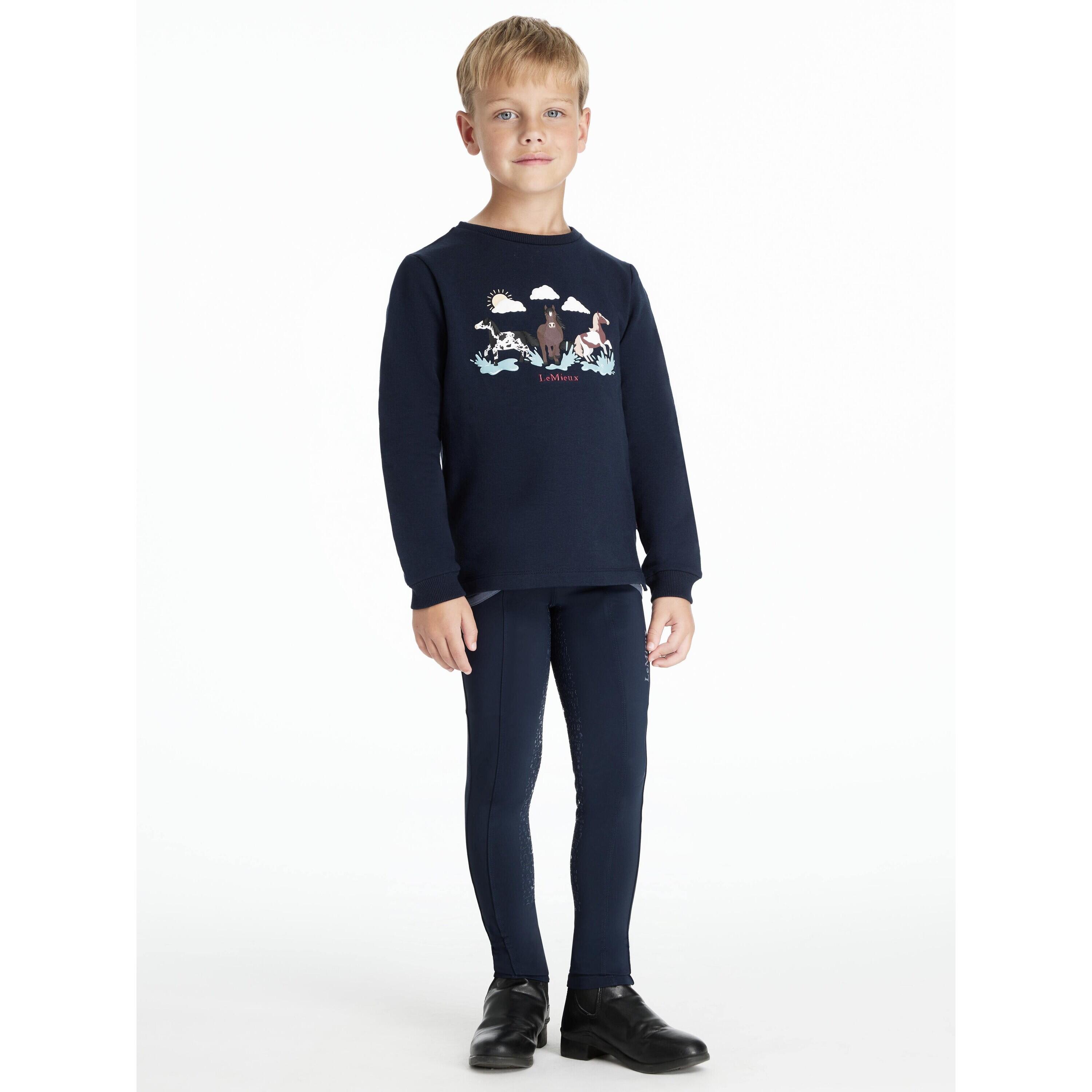 Paardrij-sweatshirt voor kinderen LeMieux Mini Poppy 2/5