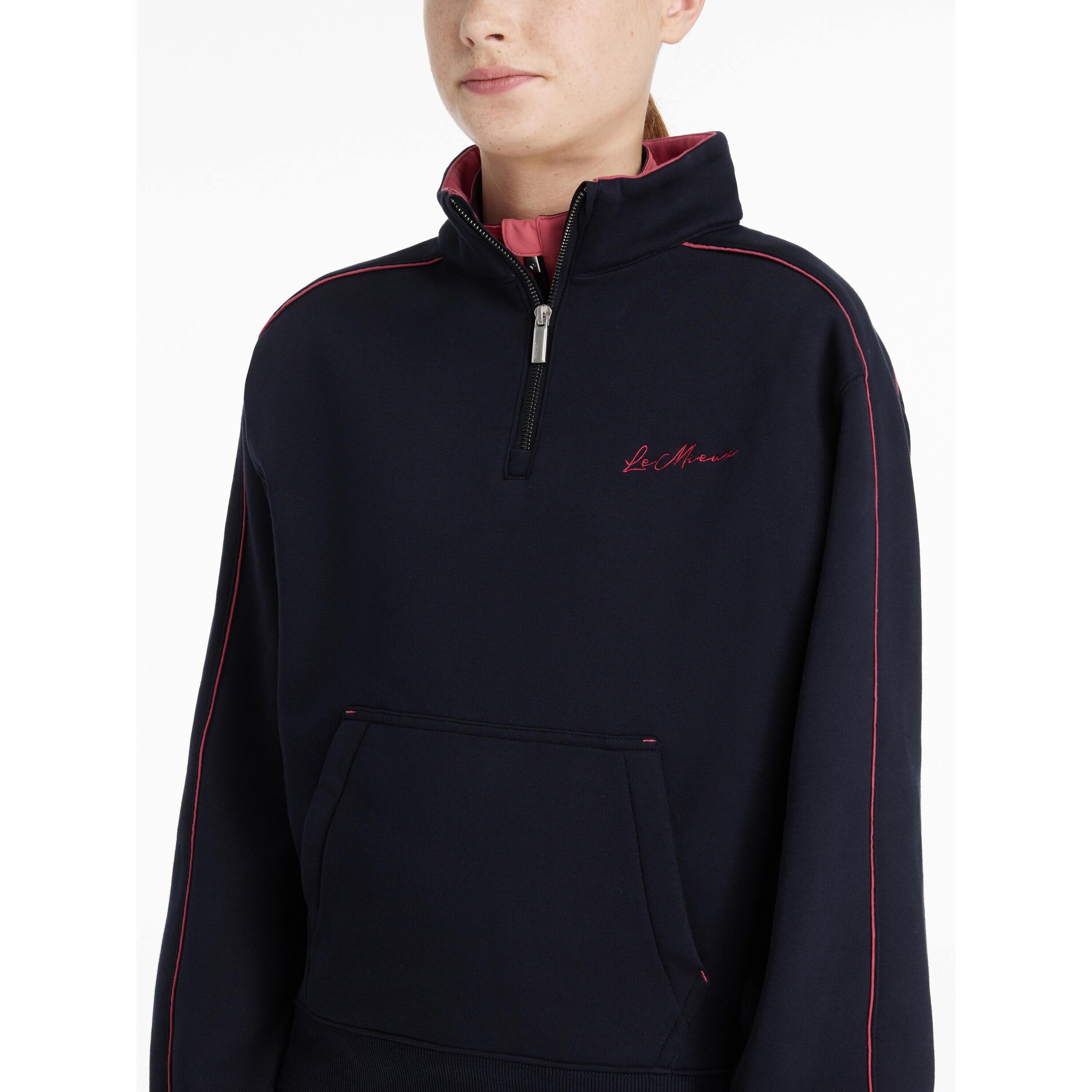 Reit-Sweatshirt mit Reißverschlusskragen, Mädchen LeMieux Kate 5/5