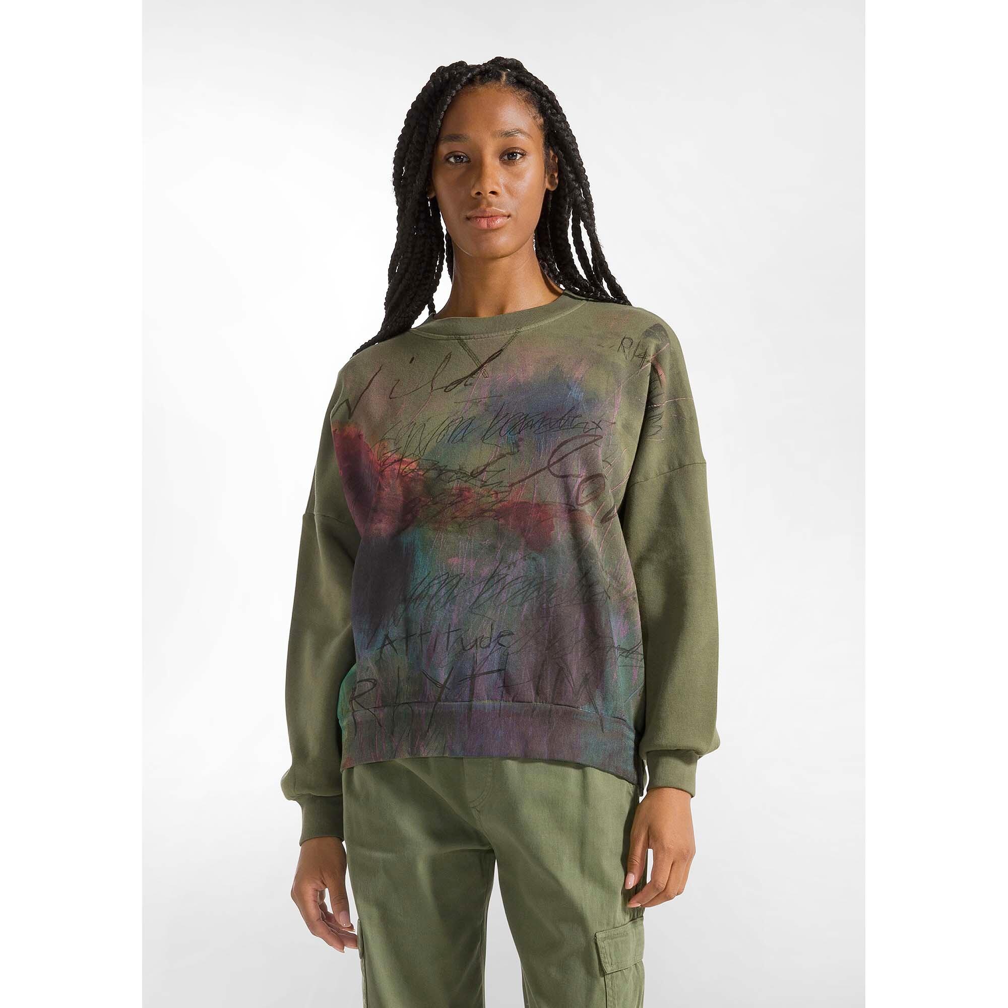 Sudadera Deha Graphic Comfy Sweatshirt Mujer 2/5