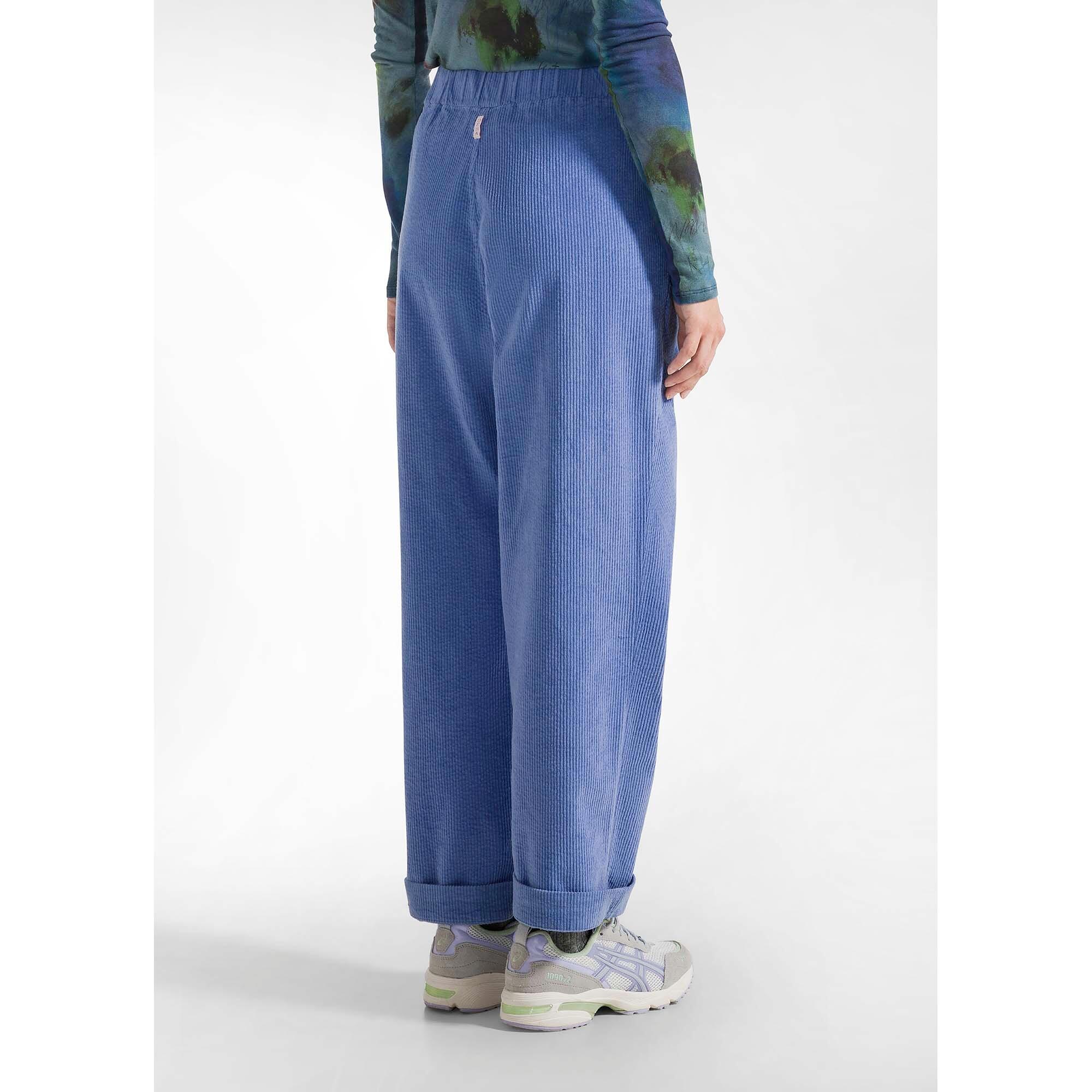 Pantalons Deha Pantalon Plié En Velours Côtelé Femme 4/5