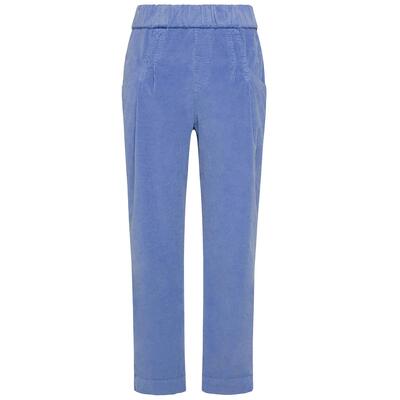 Pantaloni Deha Corduroy Pleated Pants Donna