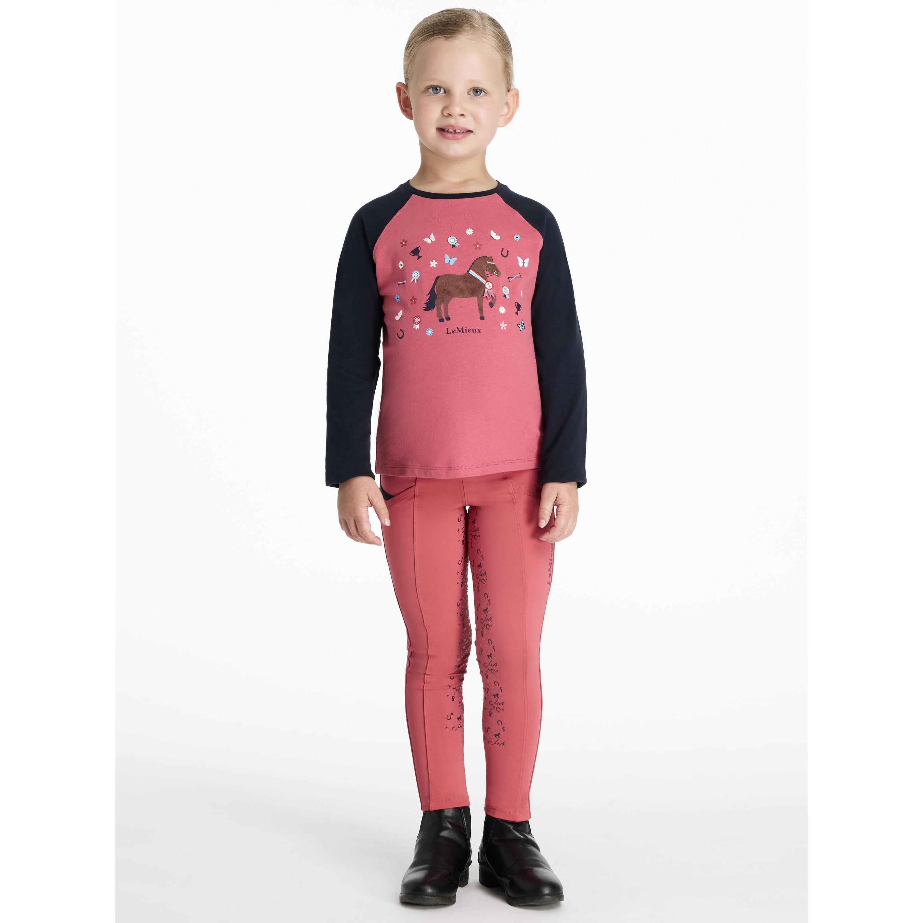 Paardrij-sweatshirt voor kinderen LeMieux Jamie Chancer 3/5
