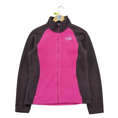 Tweedehands - dames tnf roze fleece jas - goede staat