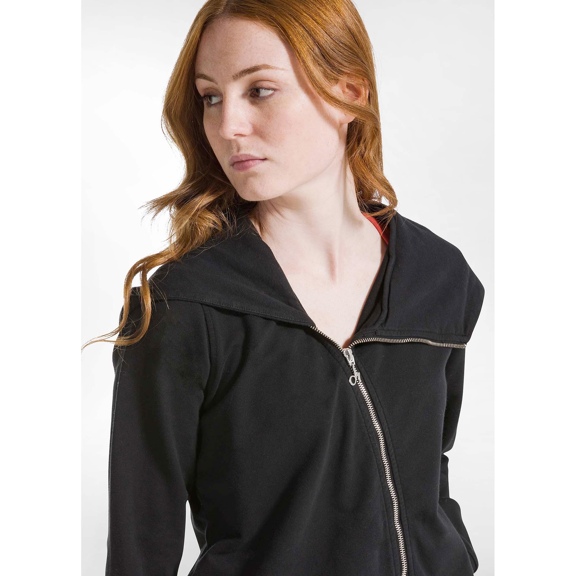 Sweat Deha Sweat Biker En Coton Biologique Femme 4/5