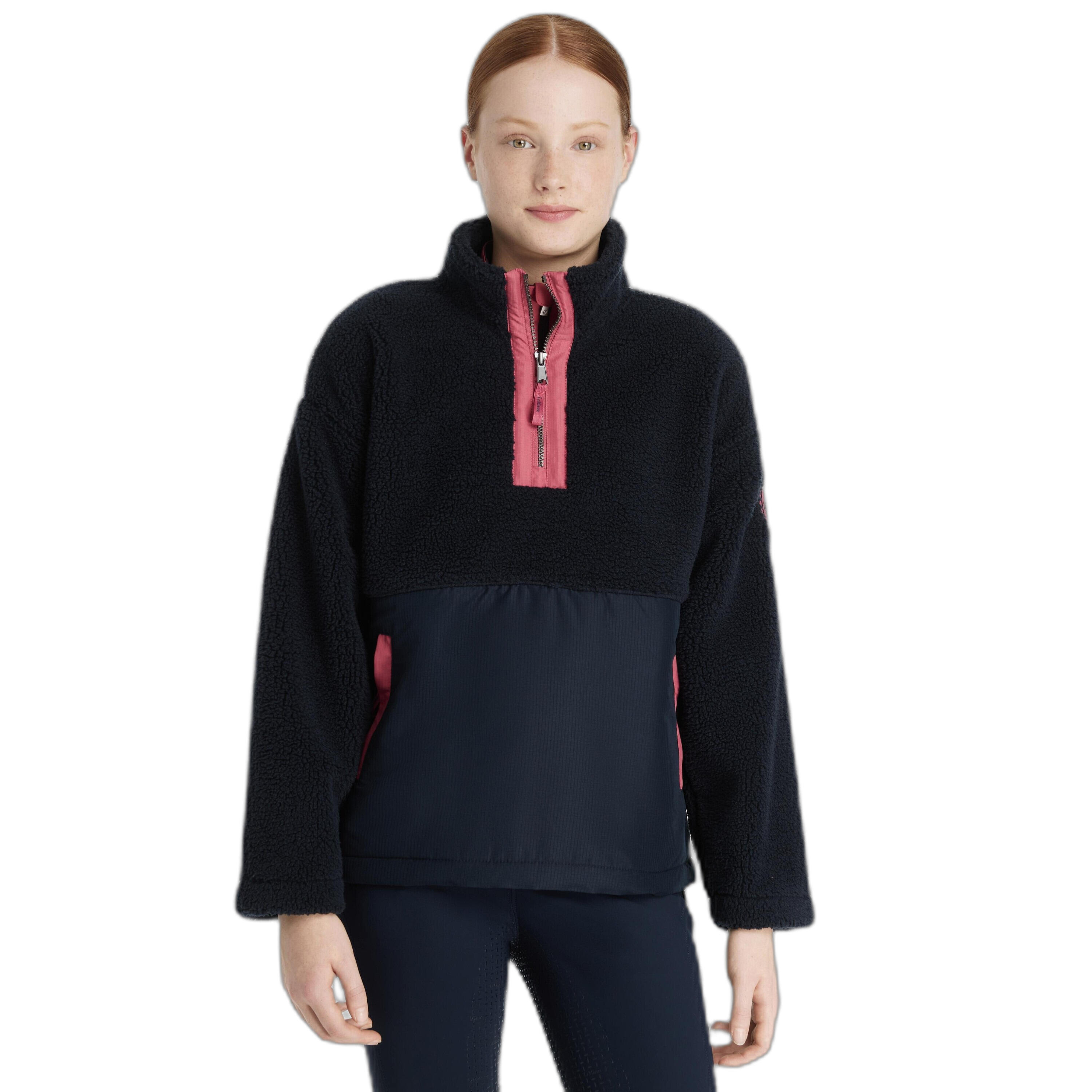 Kinder-Fleecejacke mit Reißverschluss LeMieux Tammy Teddy 2/5
