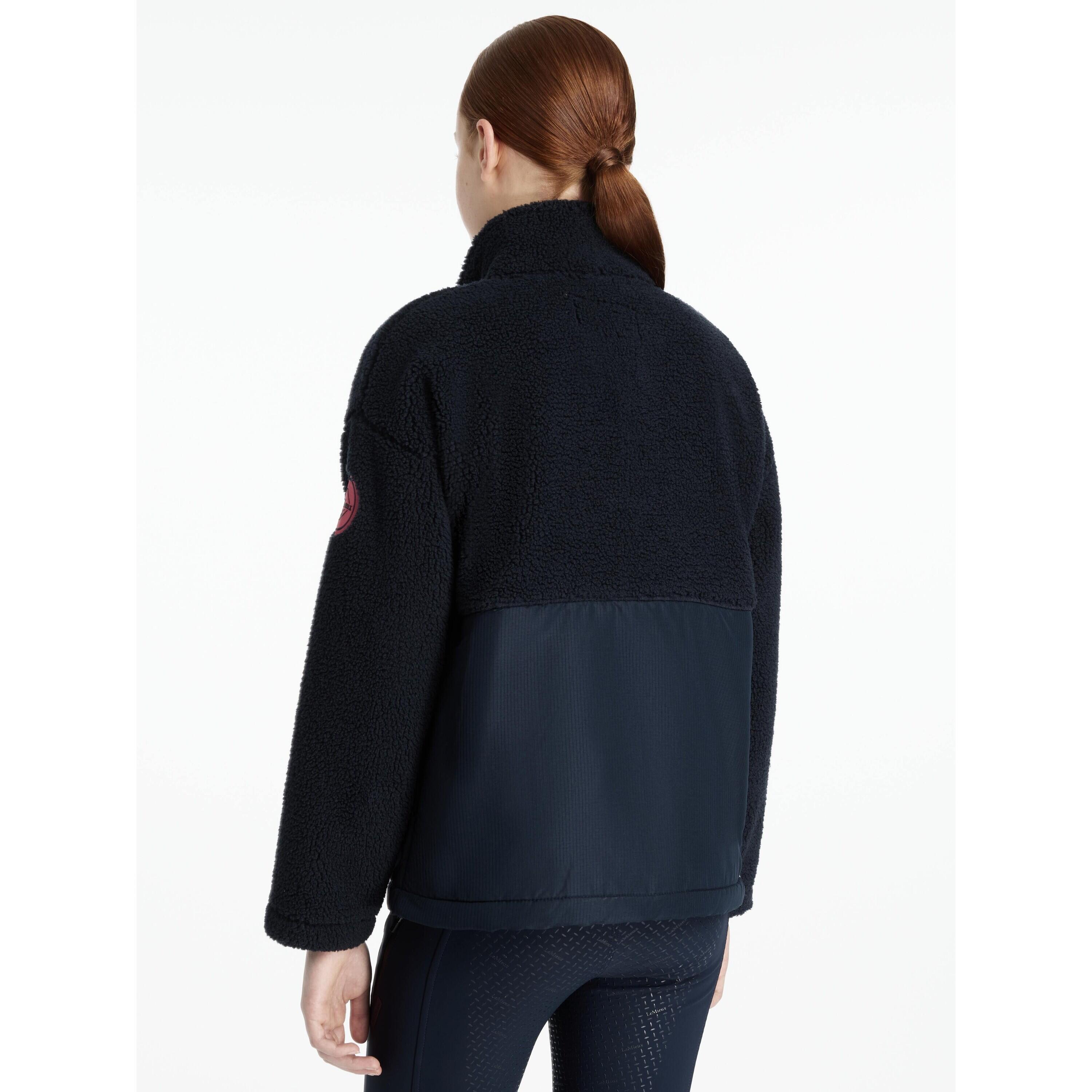 Kinder-Fleecejacke mit Reißverschluss LeMieux Tammy Teddy 4/5