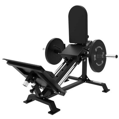 Stehende Beinpresse und Wadenheben Professionell - 2 in