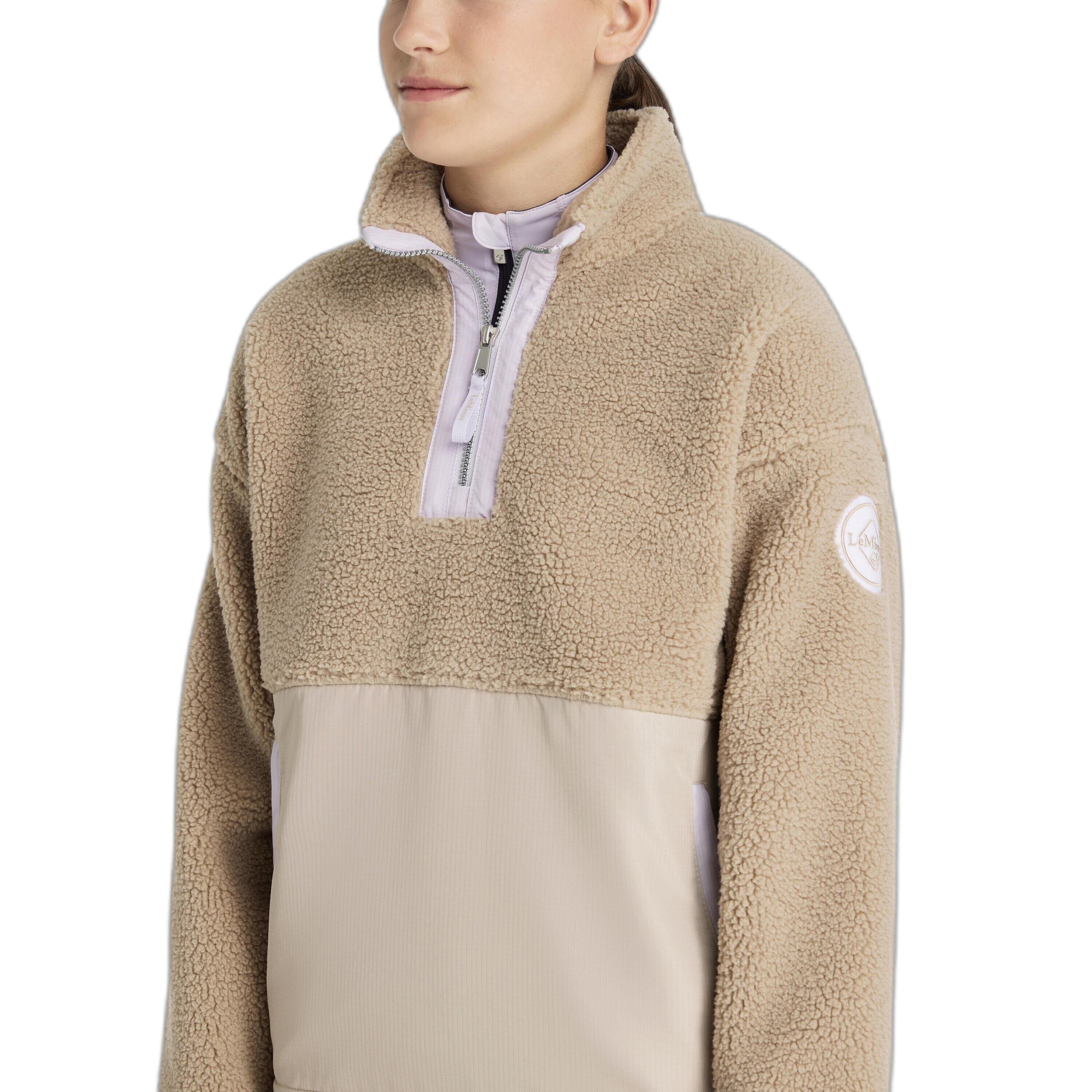 Kinder-Fleecejacke mit Reißverschluss LeMieux Tammy Teddy 5/5