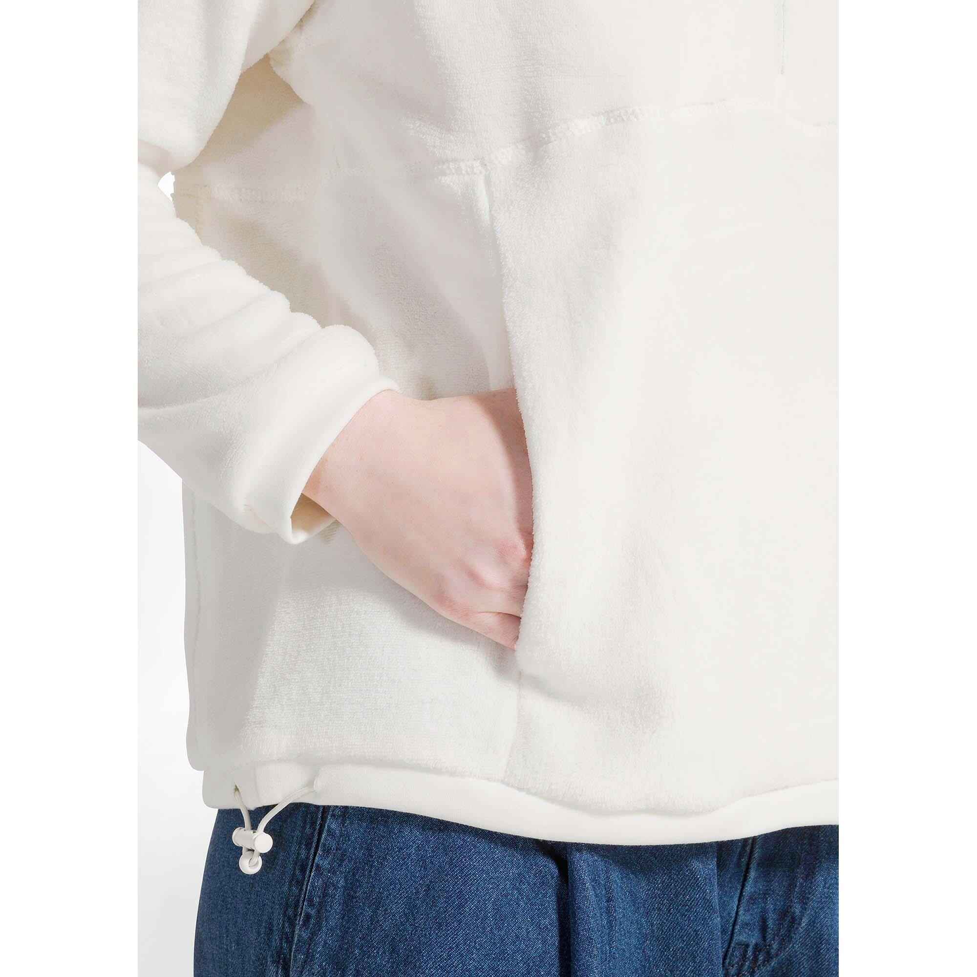 Sweats Deha Polar Fleece Half-Zip Hoodie Femme 4/5