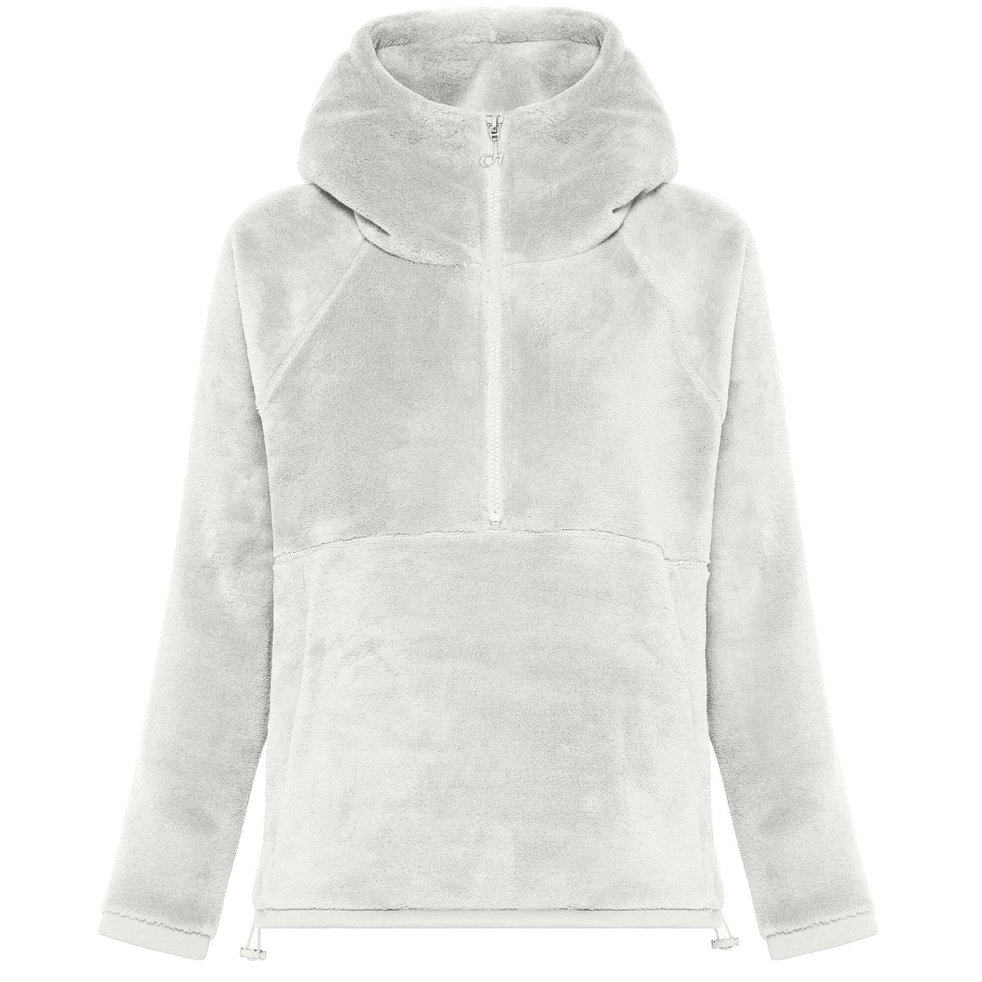 Sweats Deha Polar Fleece Half-Zip Hoodie Femme 1/5