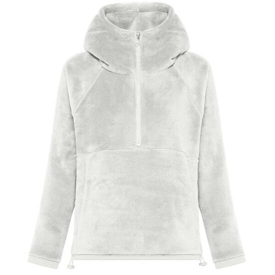 Felpa Deha Polar Fleece Half-Zip Hoodie Donna