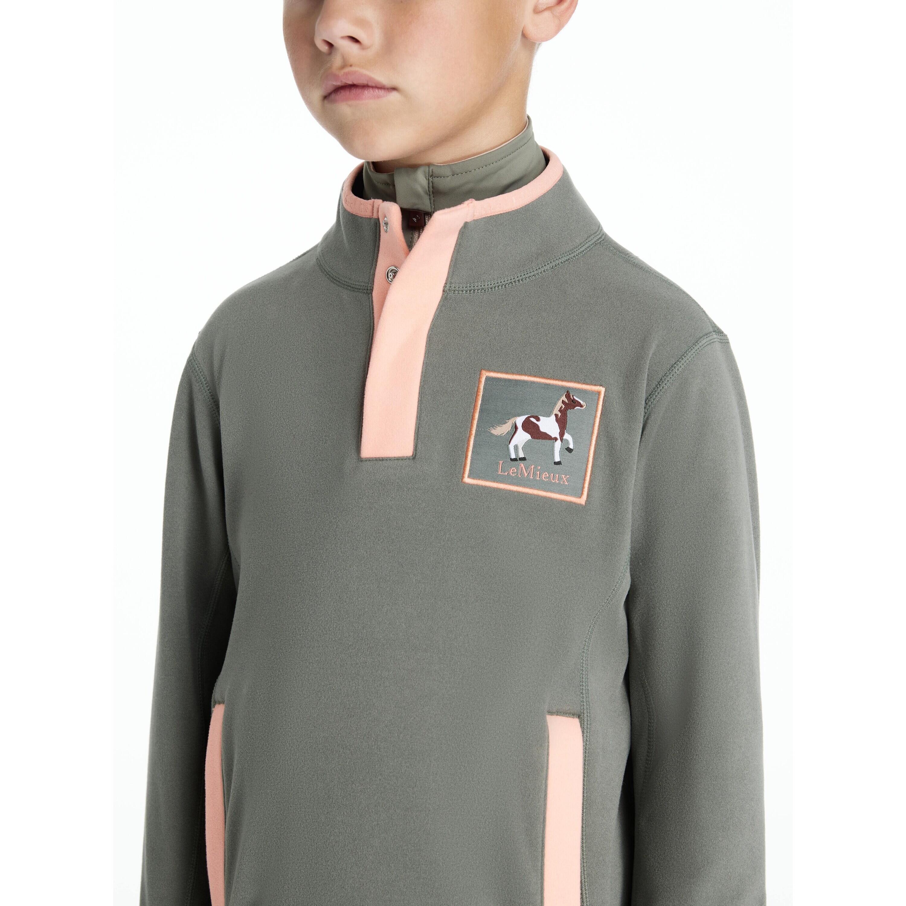 Lemieux Mini Mae Popper Fleece Kids Rozemary - 5/5