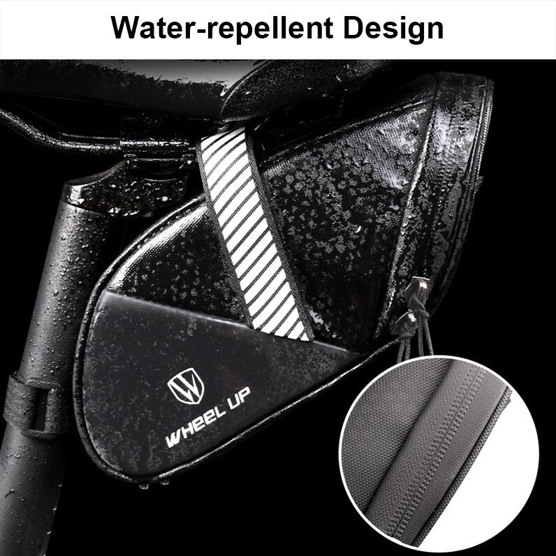 WHEEL UP C16 Waterdichte Fietszadel-/Zadeltas - Maat S 4/7