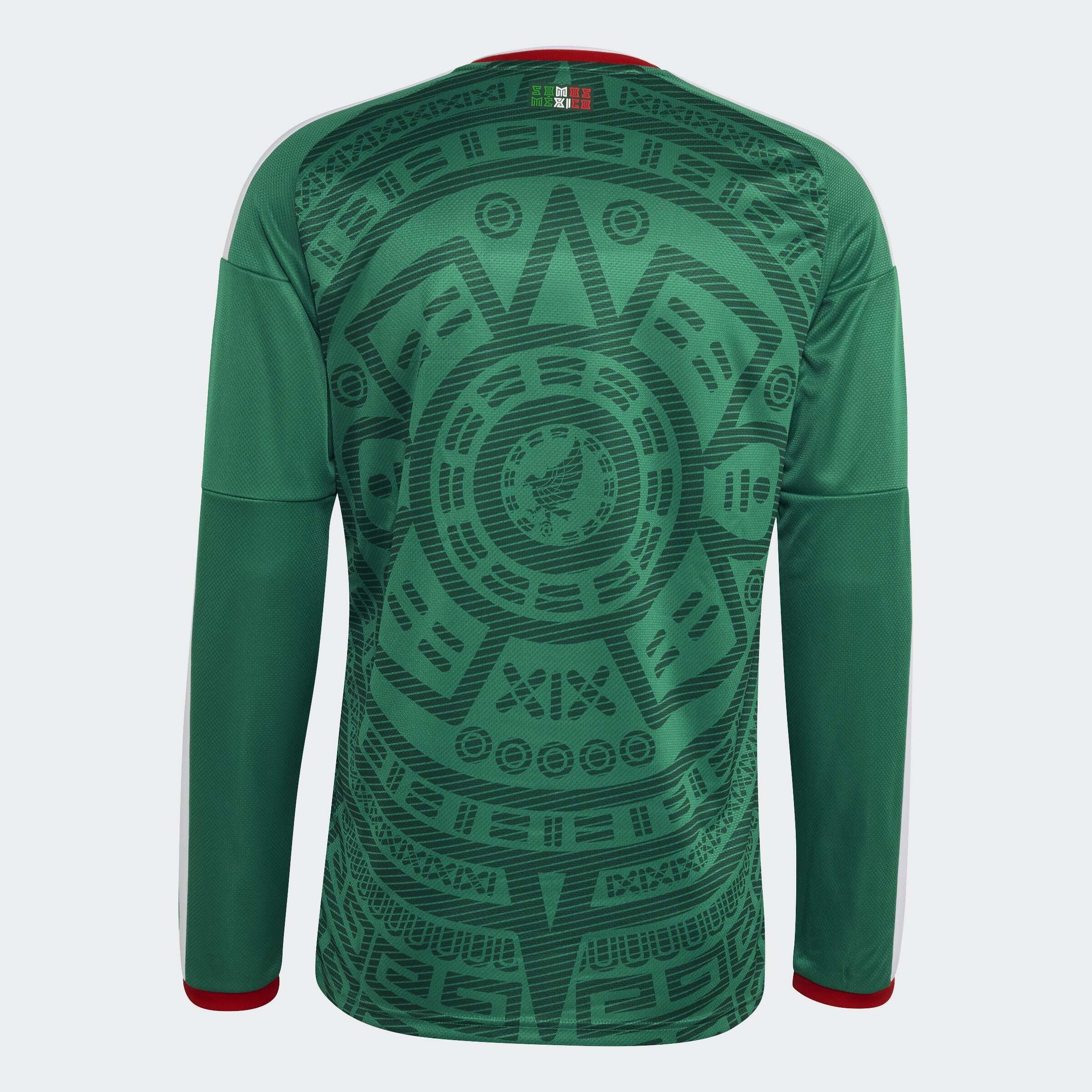 Mexico 26 Home Long Sleeve Jersey 7/7