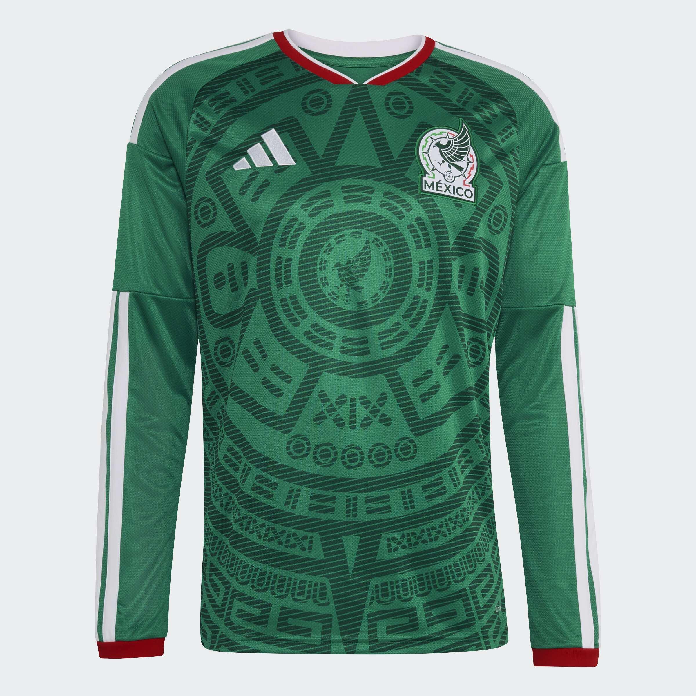 Mexico 26 Home Long Sleeve Jersey 6/7