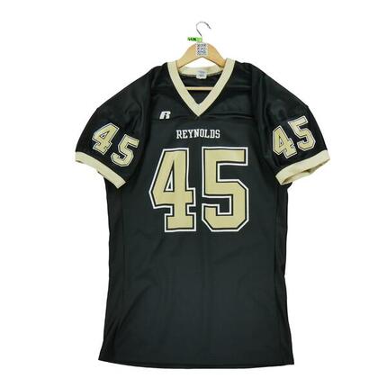 Reconditionné - Maillot Homme Football US Noir - Très Bon État