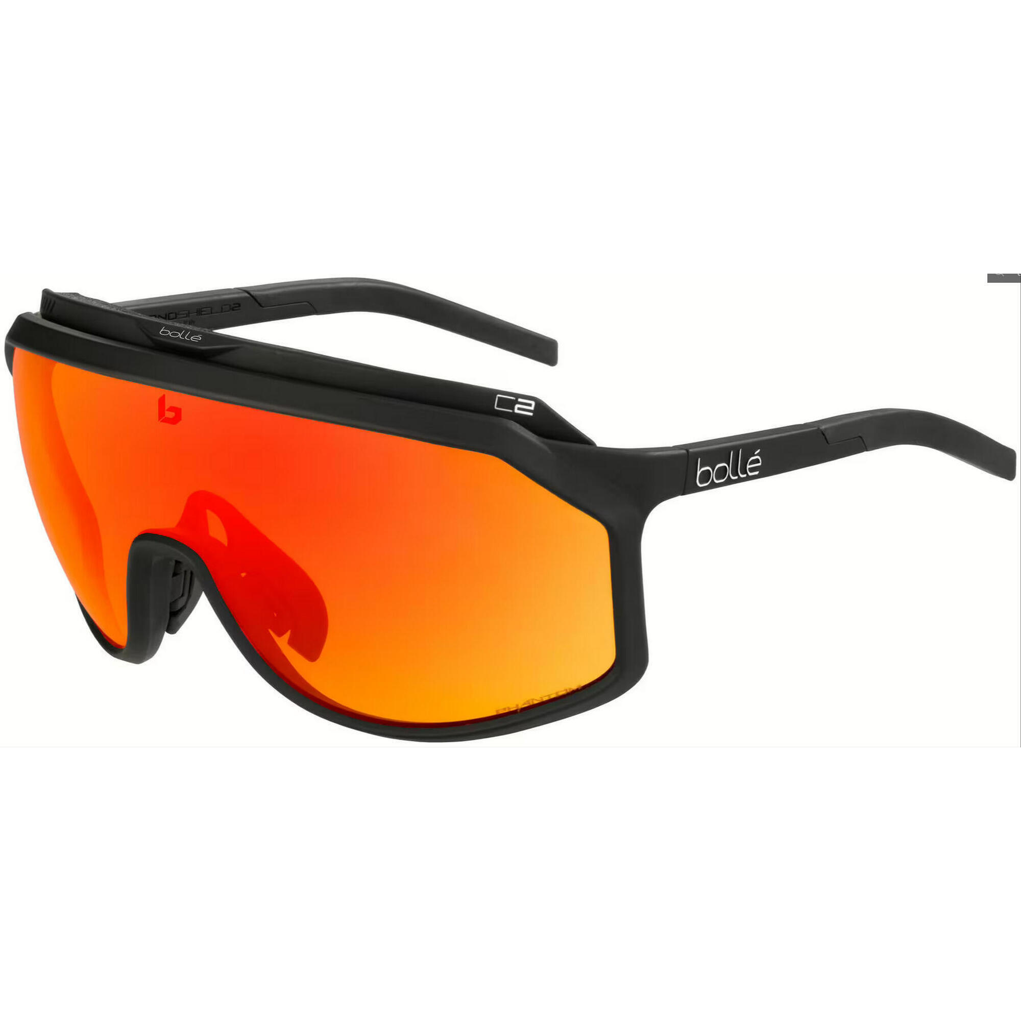 Bollé - Lunettes De Sport « Chronoshield », Phantom Brown Red - Lunettes De Soleil - Taille Unique - Decathlon
