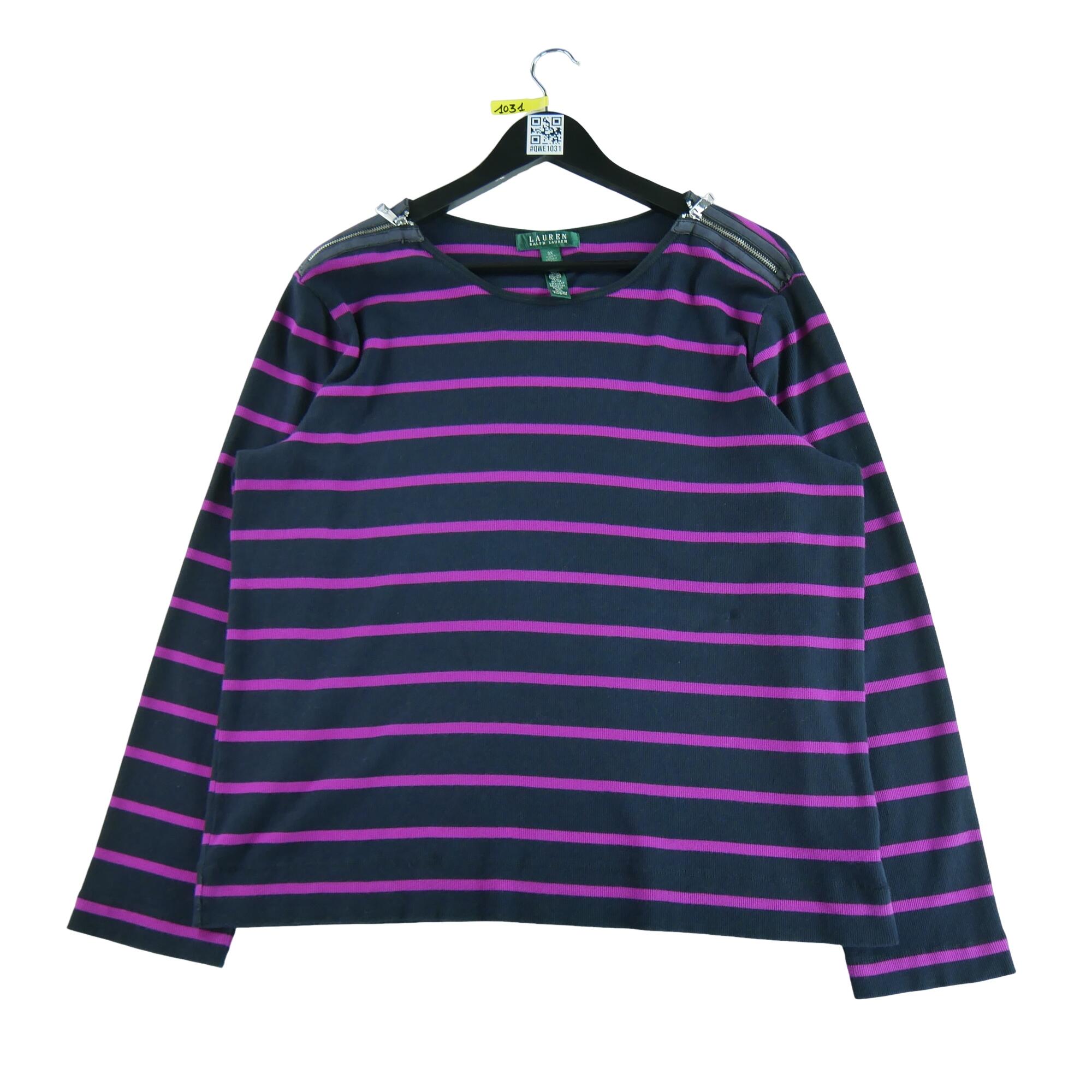 RALPH LAUREN Reconditionné - Pull Femme Noir - Bon État