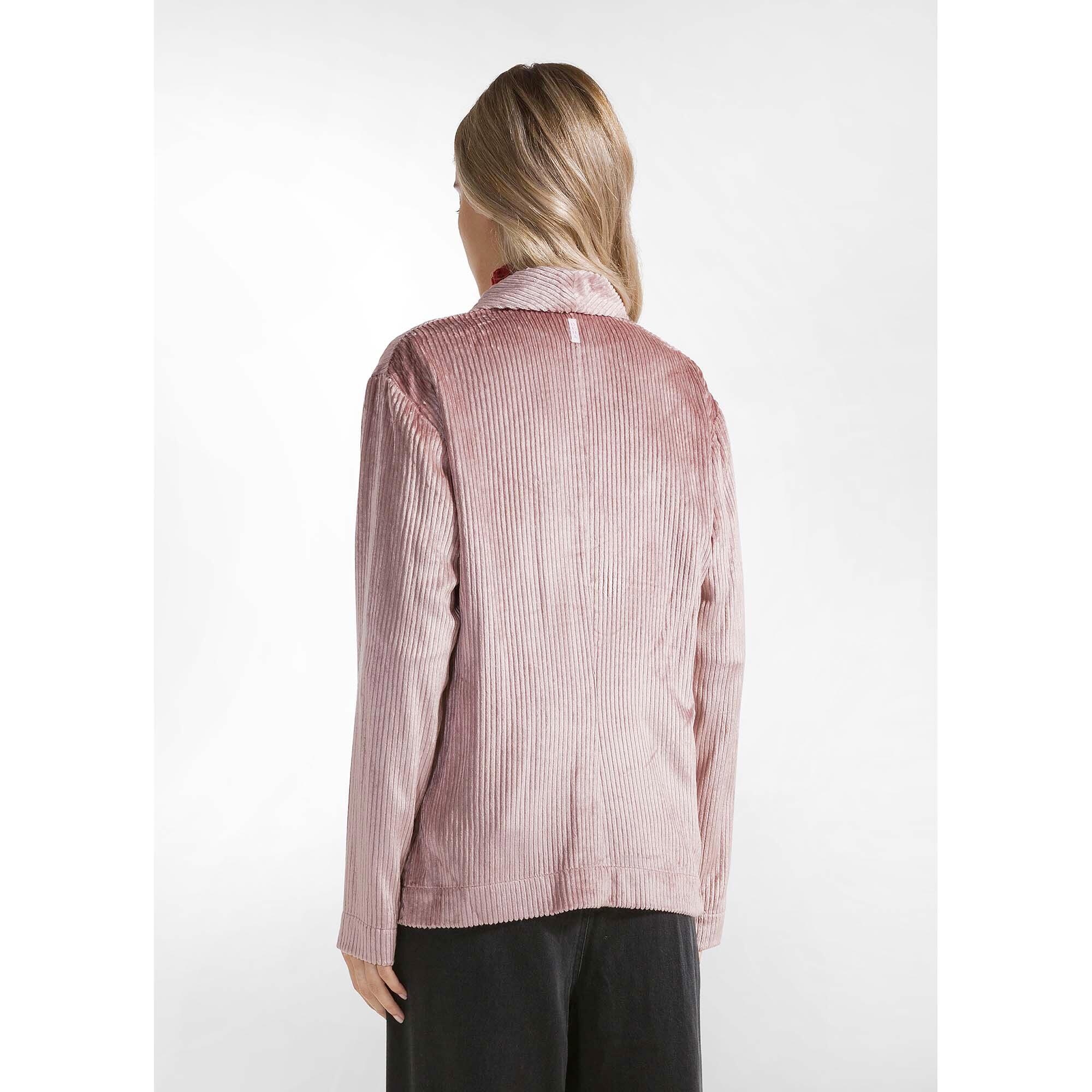 Chaqueta Deha Viscose Velvet Blazer Mujer 3/5
