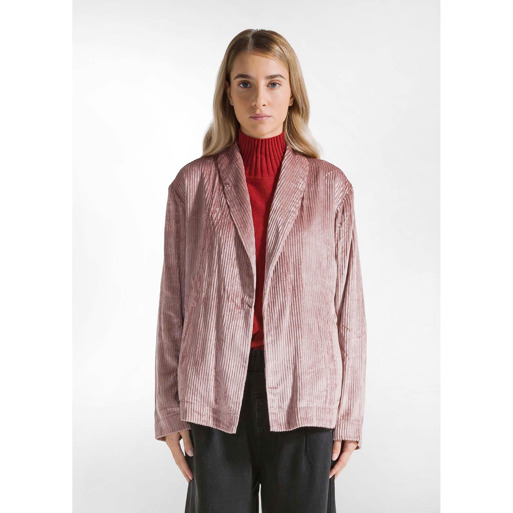Chaqueta Deha Viscose Velvet Blazer Mujer 2/5