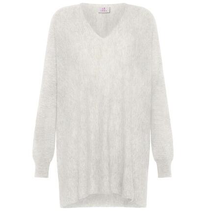 Pull Deha Wooly Blend Col V Femme