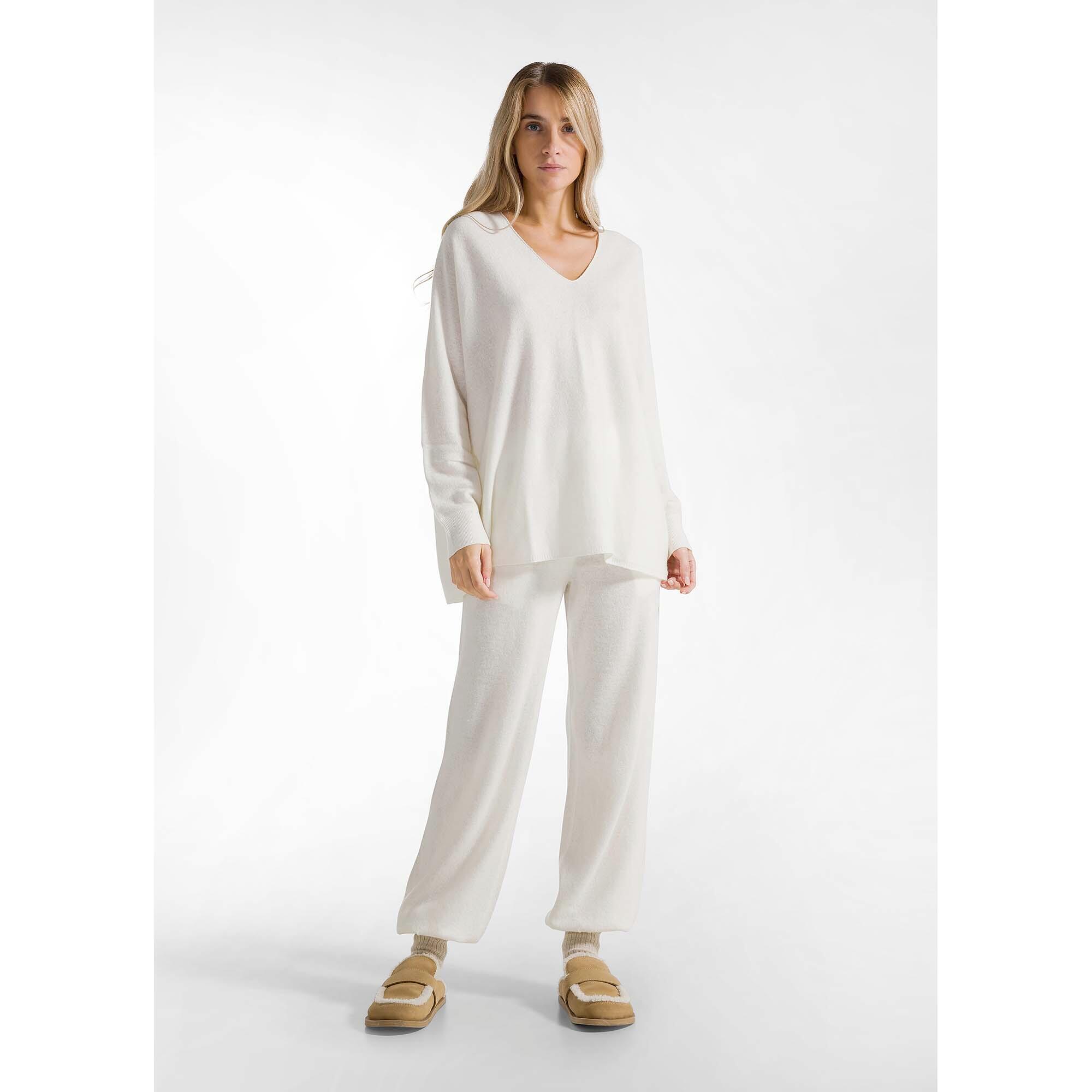 Pull Deha Wooly Blend Col V Femme 5/5
