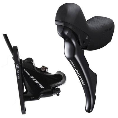 Voordelig schijfrem set vooraan shimano 105 r7025