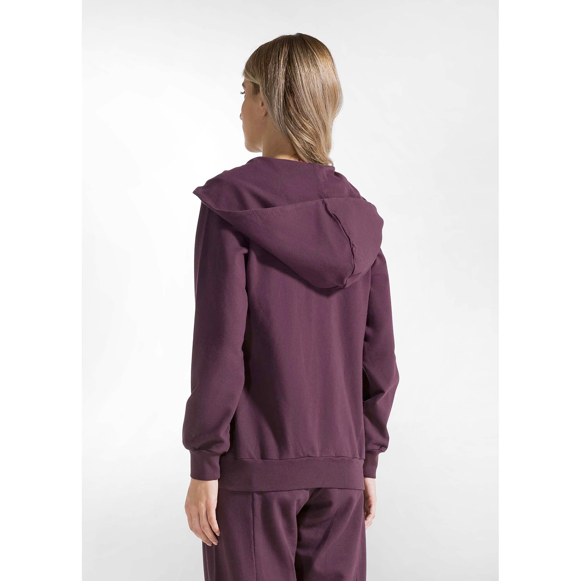 Sweatshirt Deha Sweat Biker En Coton Biologique Femme 3/5
