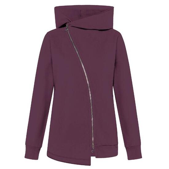 Felpa Deha Organic Cotton Biker Hoodie Donna