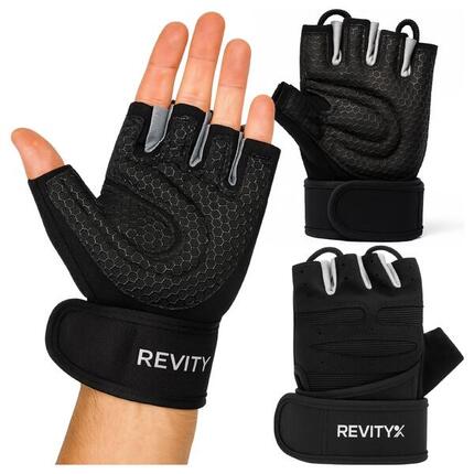 Gants d'entraînement de musculation avec maintien du poignet boucles d’enfilage