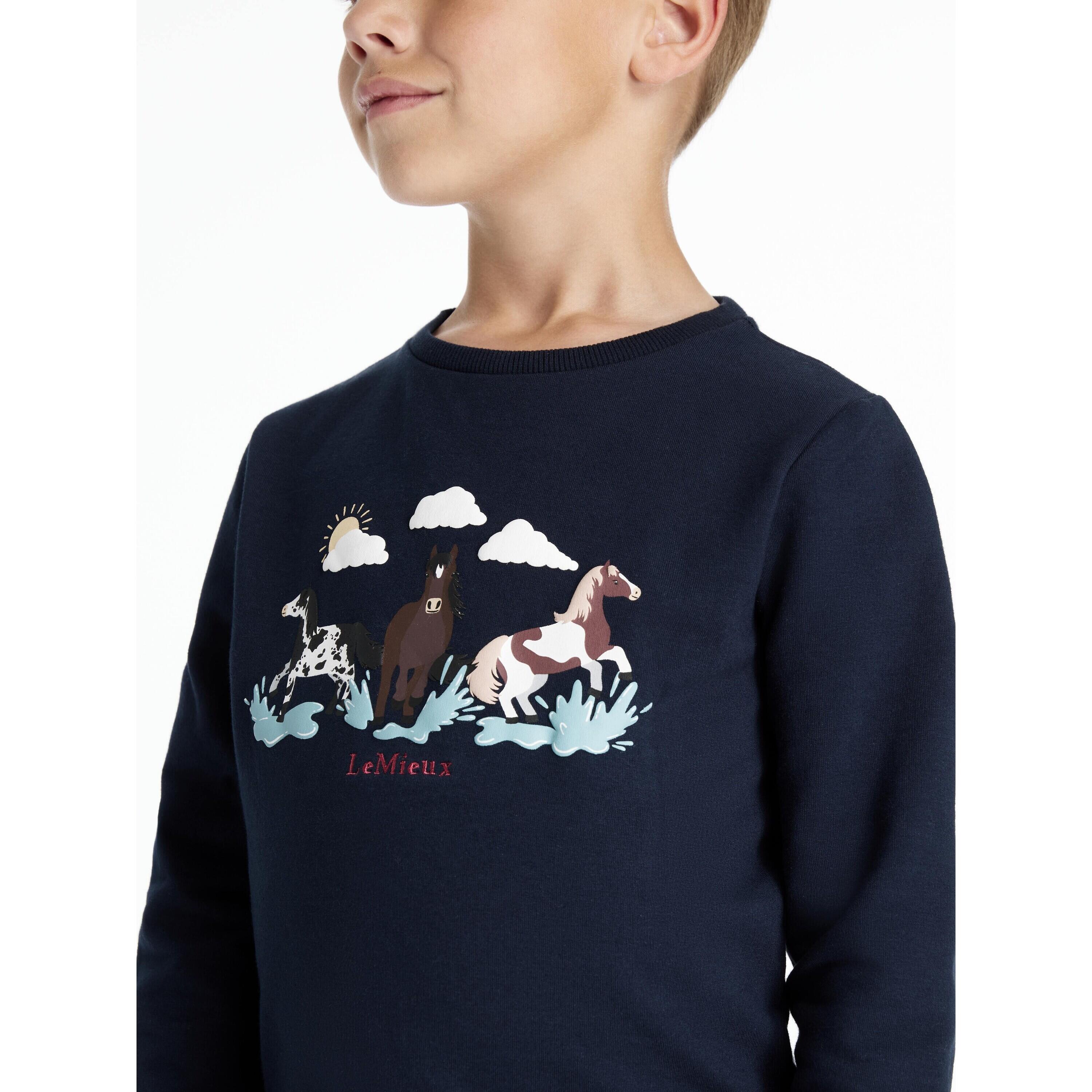 Paardrij-sweatshirt voor kinderen LeMieux Mini Poppy 5/5