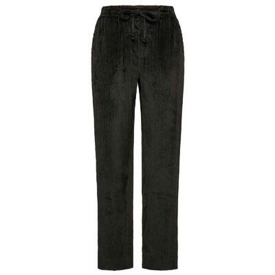 Pantaloni Deha Soft Viscose Corduroy Straight Pants Donna