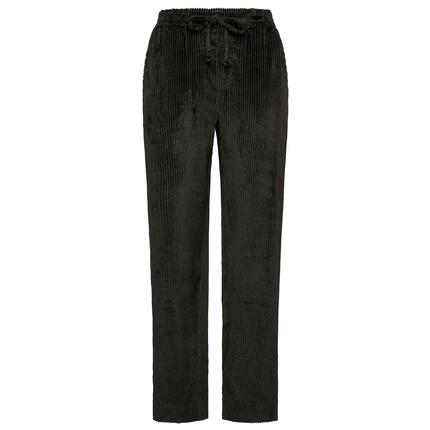 Spodnie Deha Soft Viscose Corduroy Straight Pants Damskie